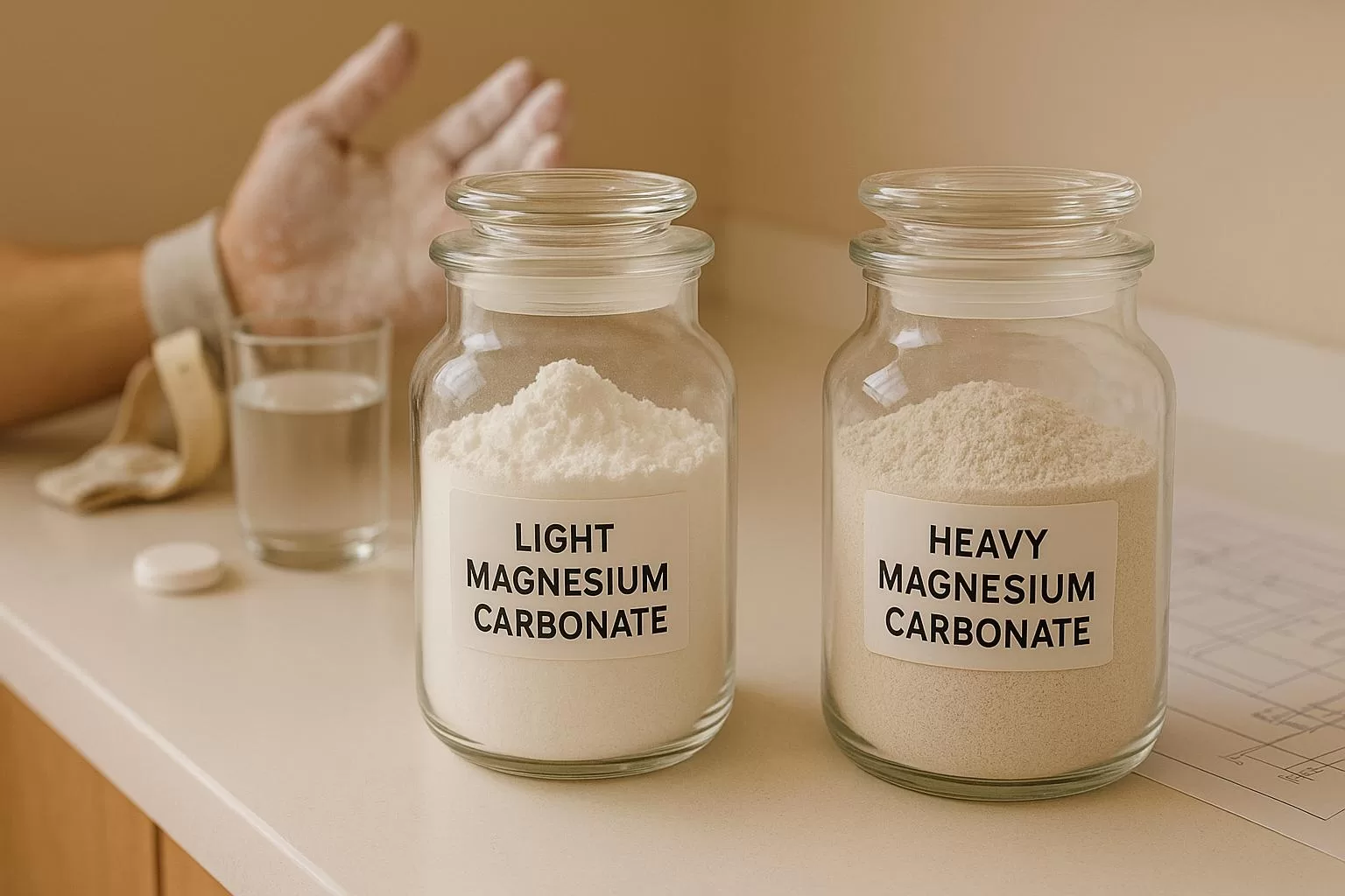 Light vs Heavy Magnesium Carbonate: Antacid, Sports & Filler Applications