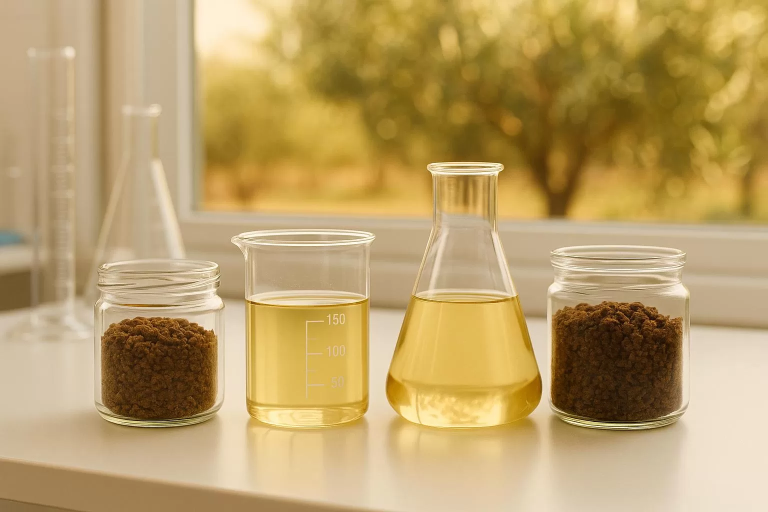 How Olive Waste Becomes Food-Grade Emulsifiers