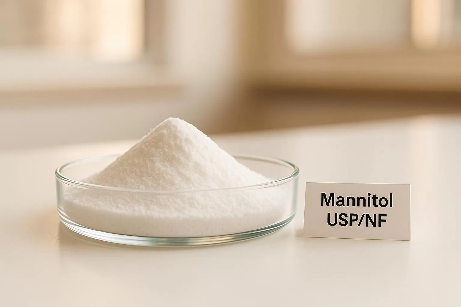 Mannitol USP/NF: Pharmaceutical Excipient, Sweetener & Stability Factors