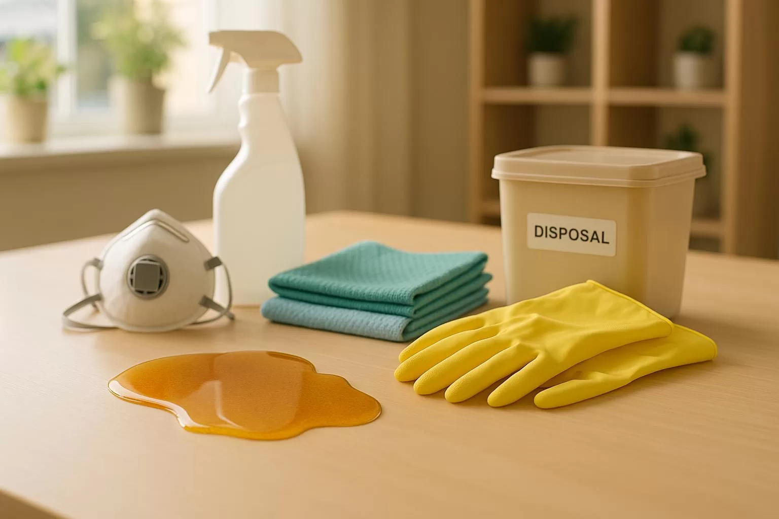 Epoxy Resin Spill Cleanup Checklist