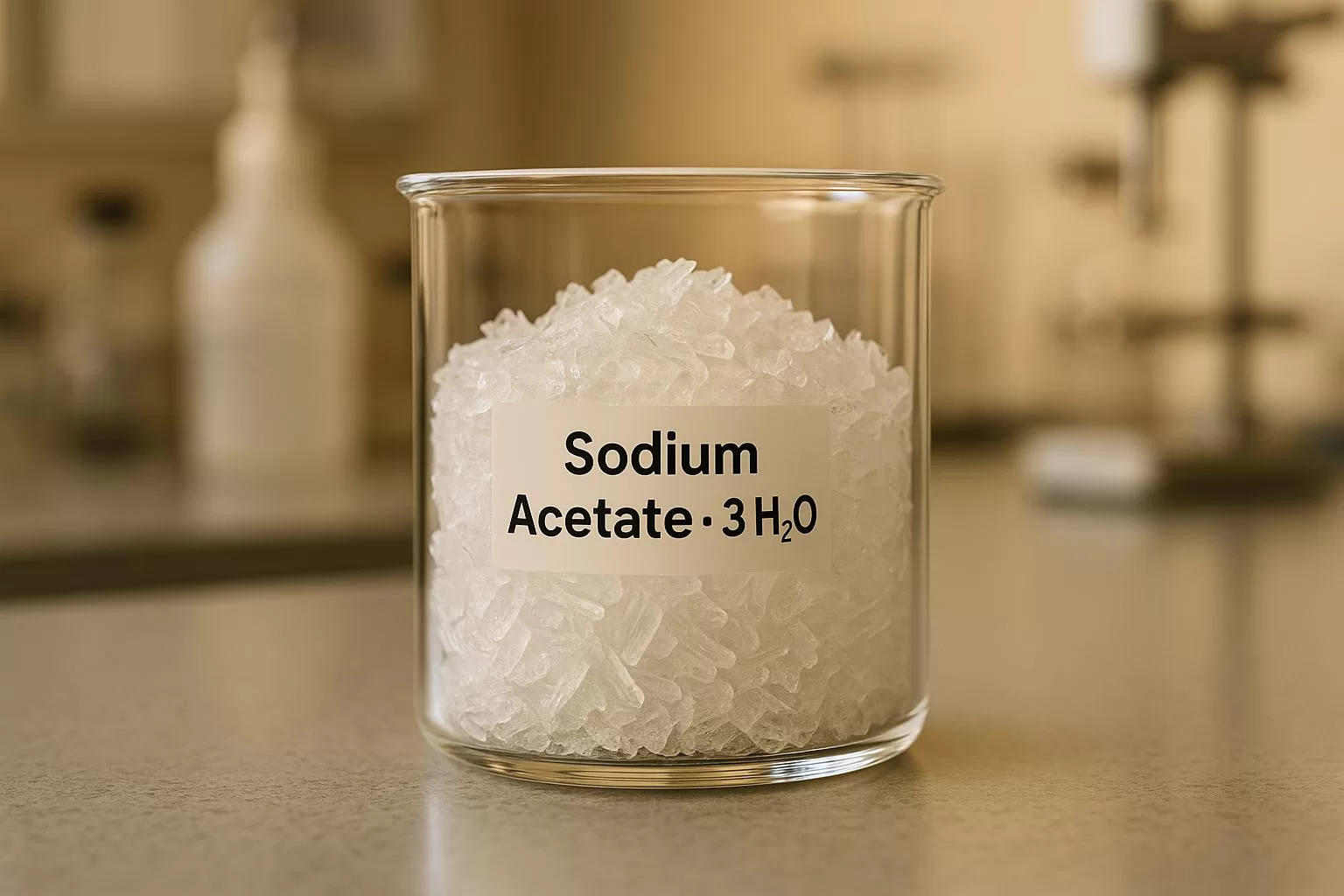 Sodium Acetate 3 H₂O: Buffering Agent, Heat Packs & Industrial Uses