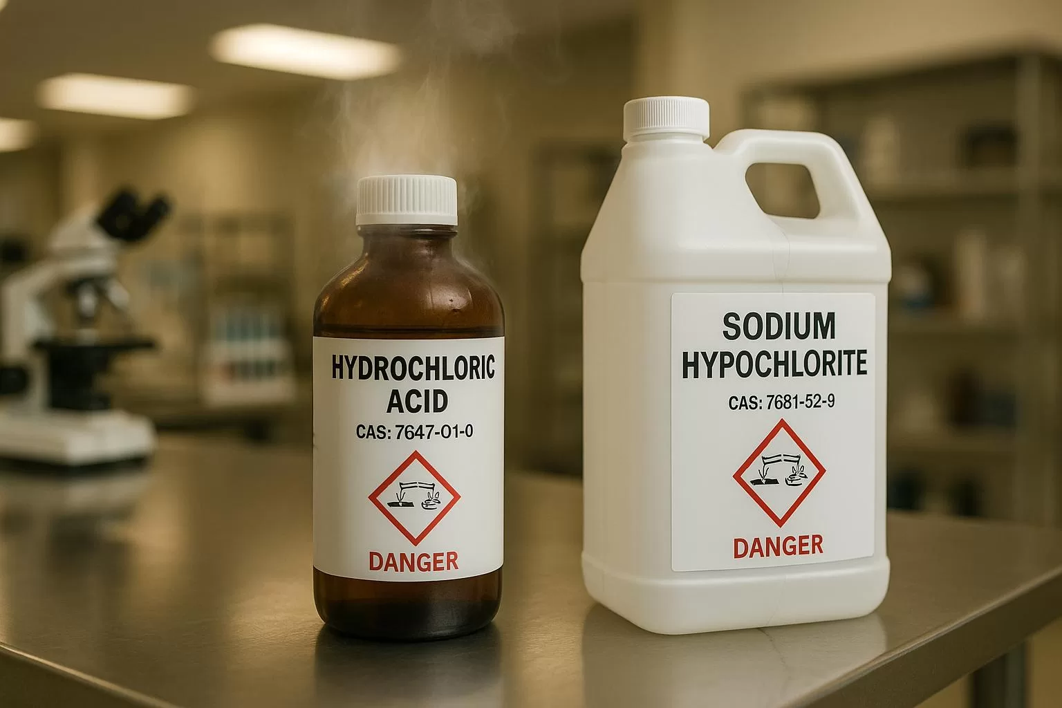 10 Common Incompatible Chemical Pairs
