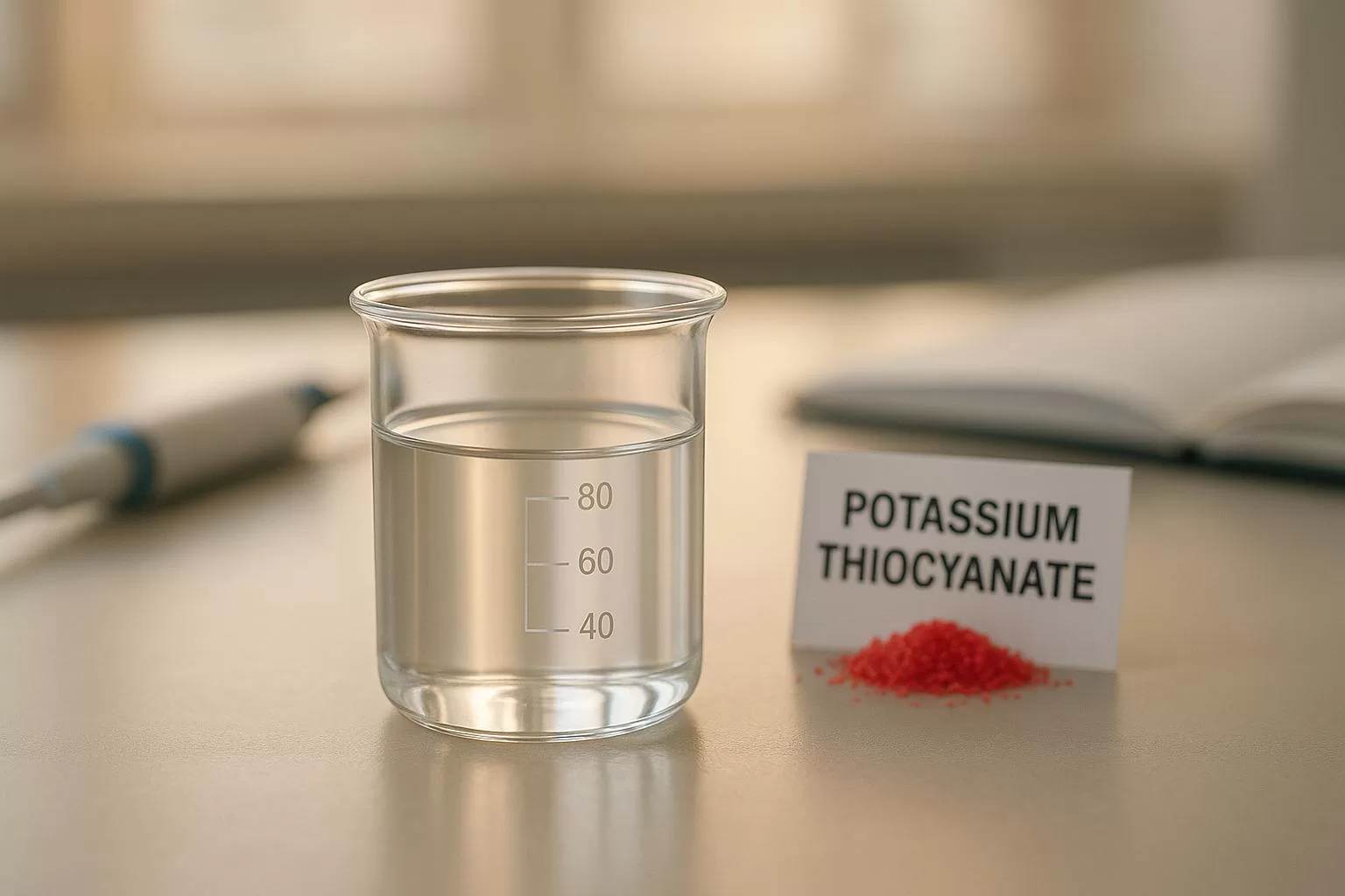 Potassium Thiocyanate: Chemical Synthesis, Colorimetry & Safety
