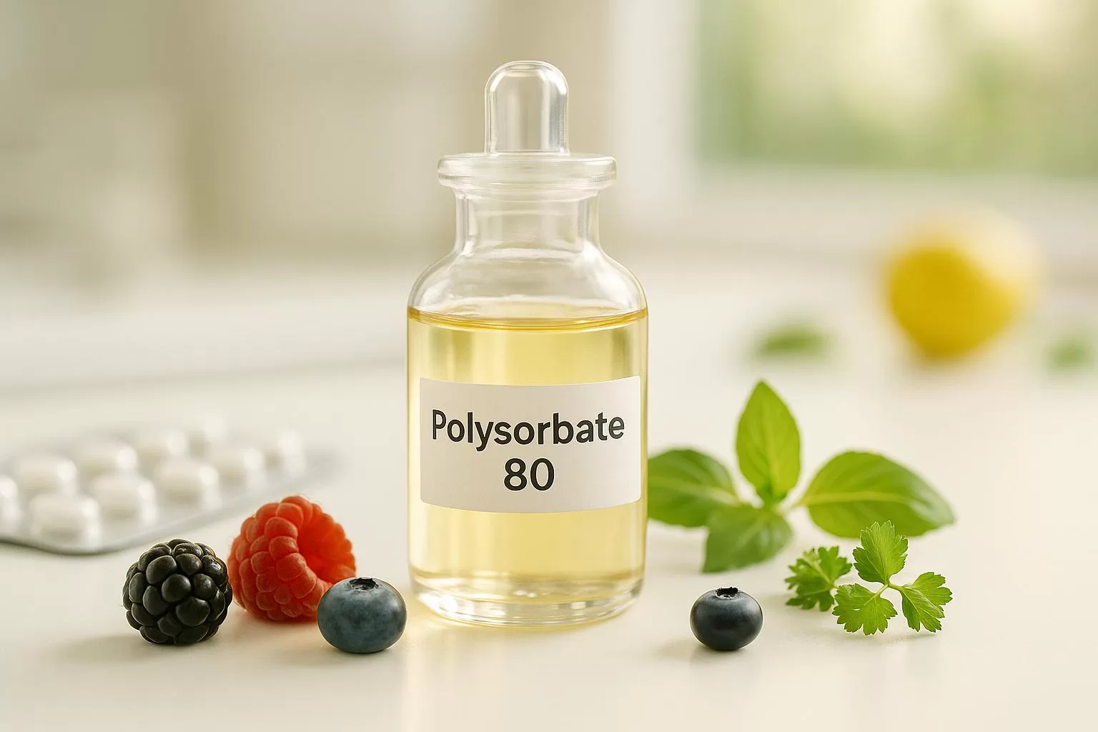 Polysorbate 80 in Pharma & Food: Emulsification Power & Grade Selection
