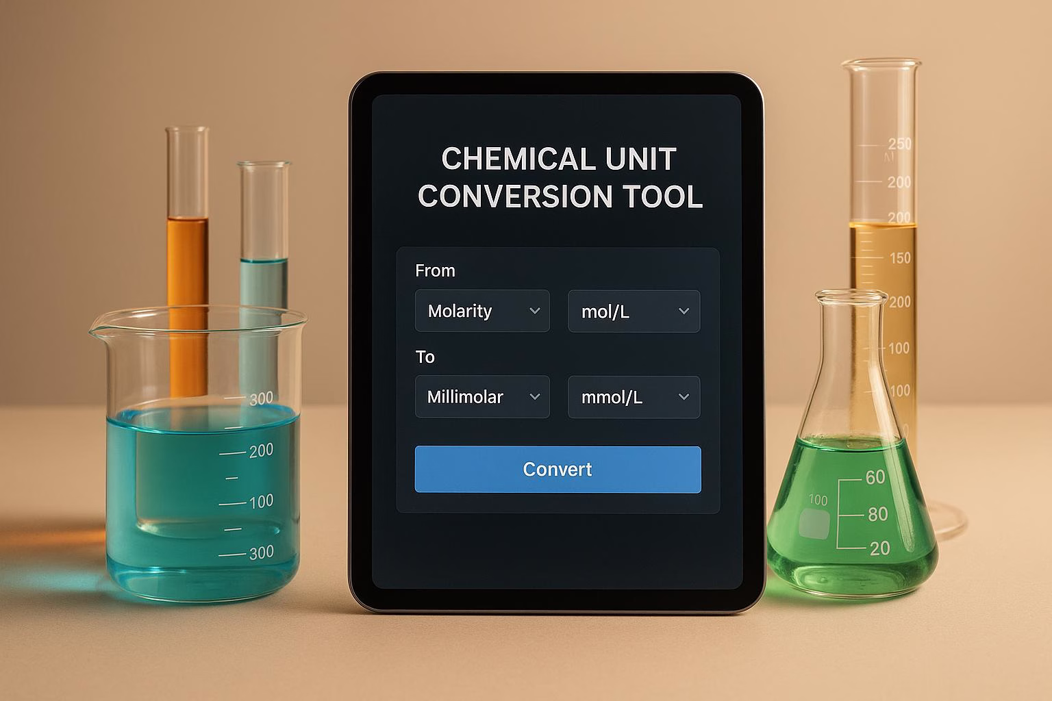 Chemical Unit Conversion Tool