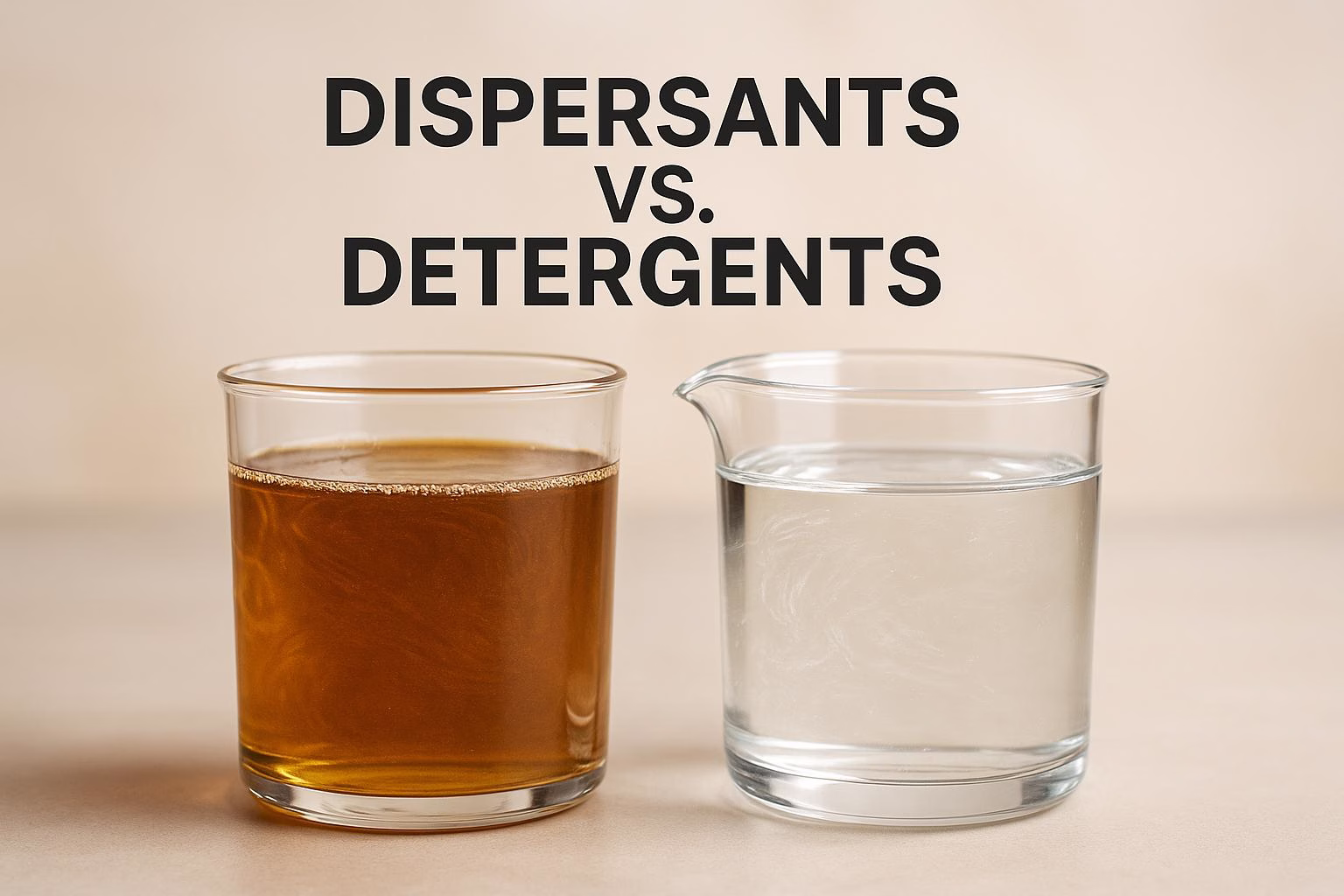Dispersants vs. Detergents in Lubricants