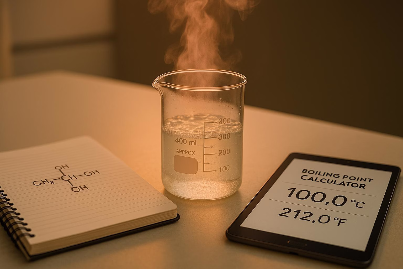 Chemical Boiling Point Calculator