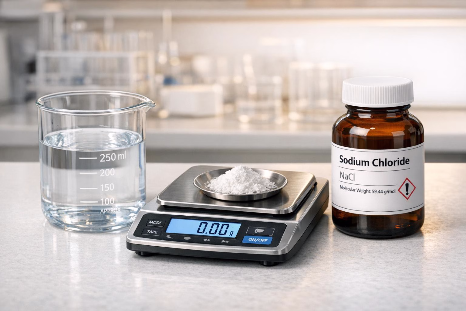 Chemical Molar Concentration Calculator
