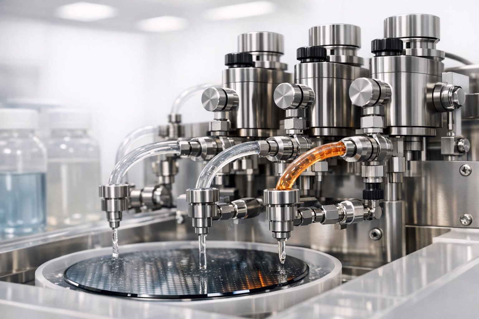 Chemical Dispensing Systems for Wafer Cleaning