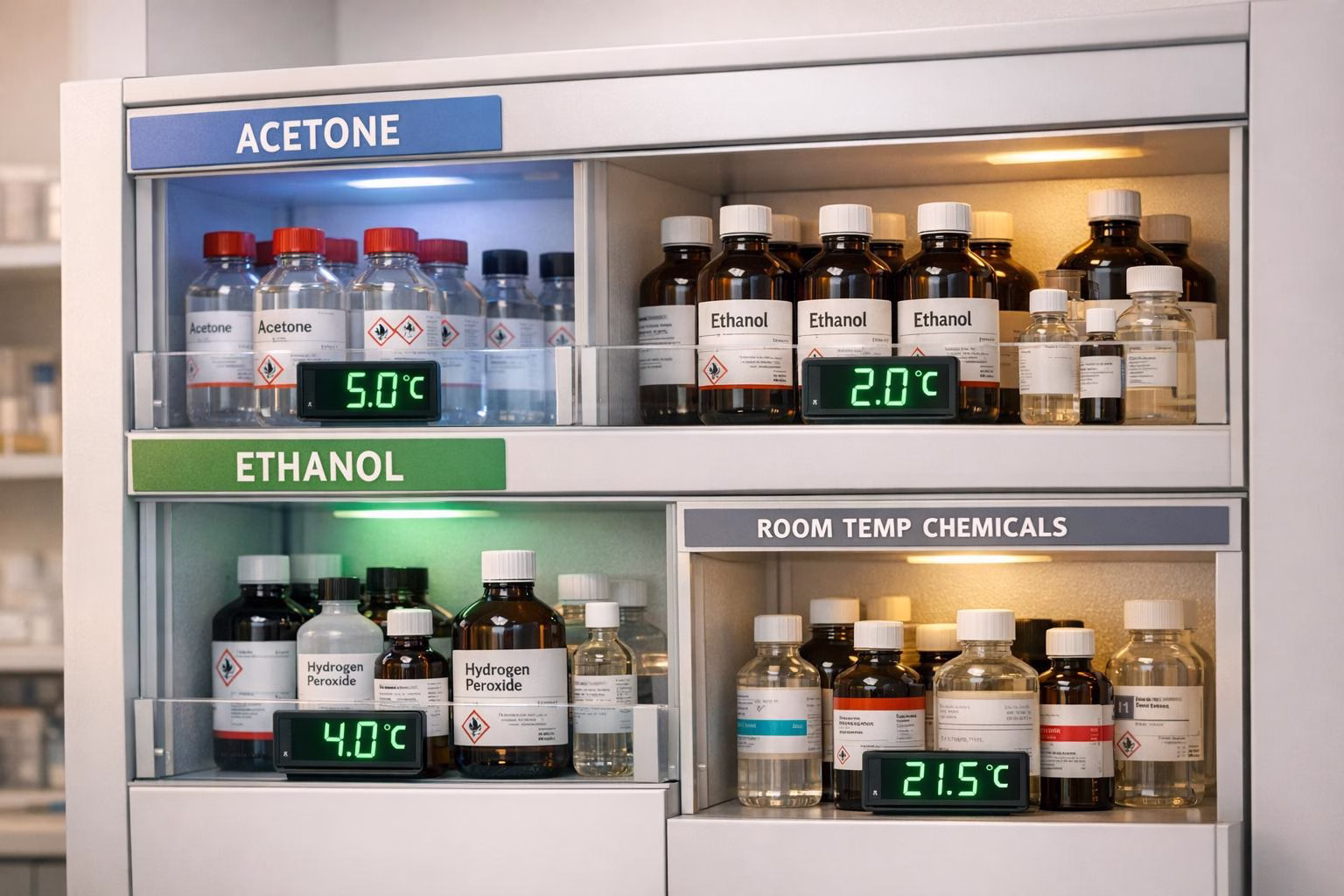 Chemical Storage Temperature Guide