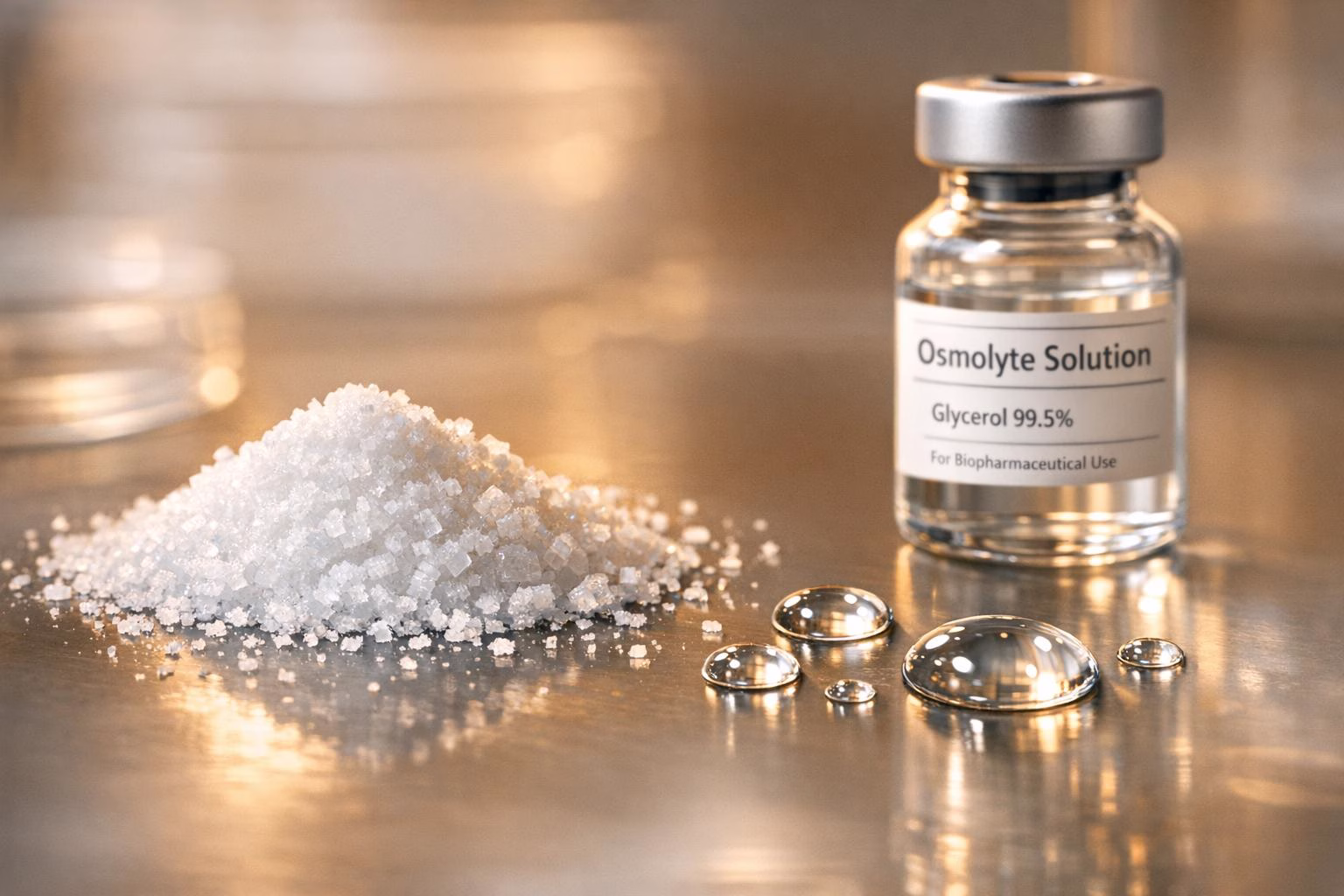 Role of Osmolytes in Biopharmaceutical Formulations