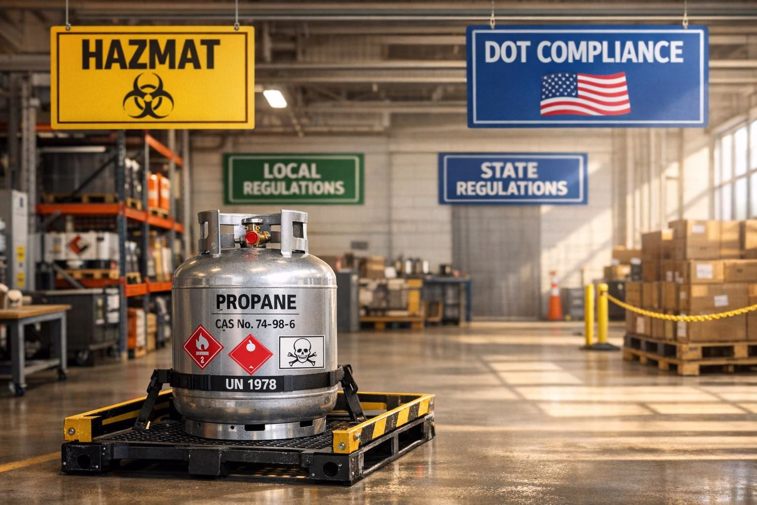 DOT Hazmat Compliance: Local vs State