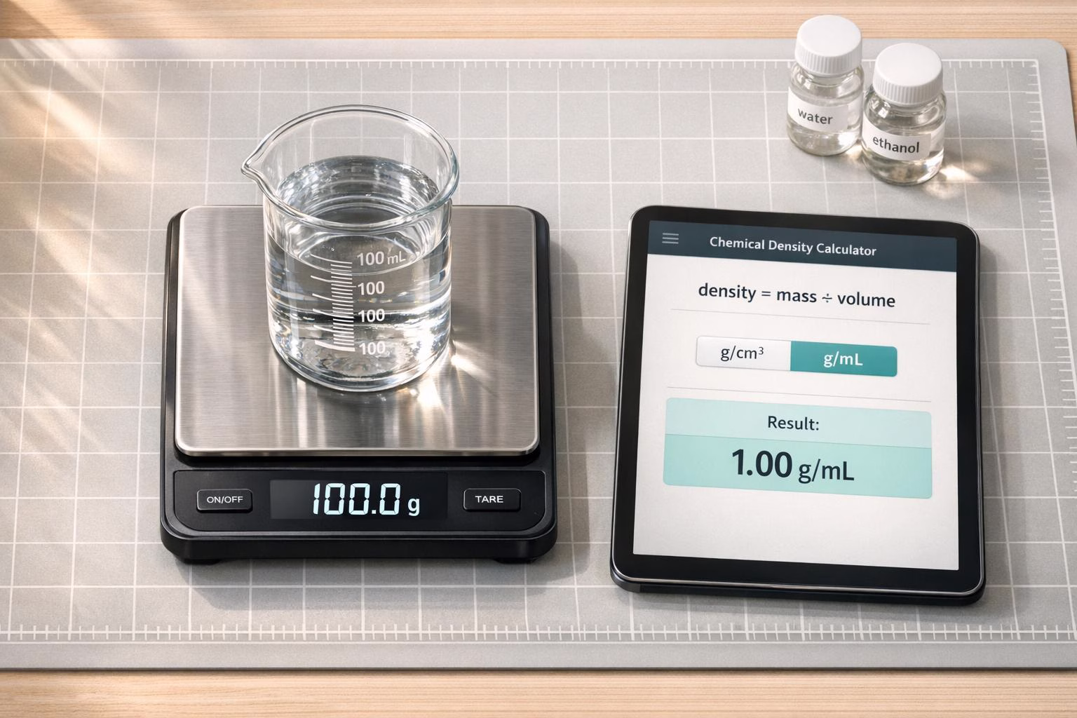 Chemical Density Calculator