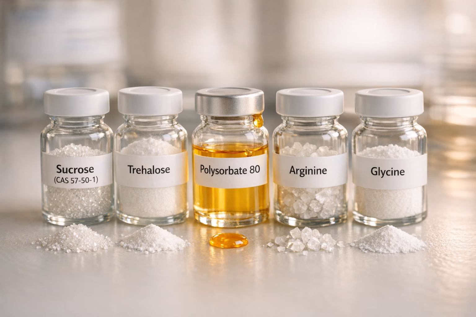 Top 5 Excipients for Protein Stabilization