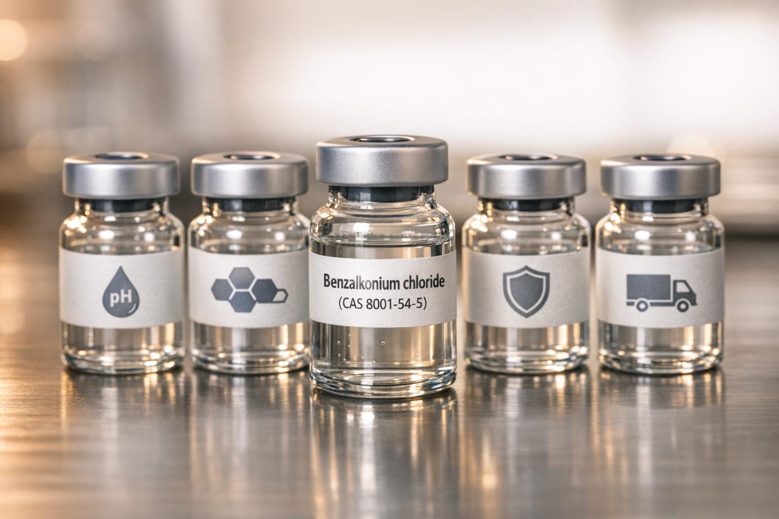 5 Factors for Choosing Pharmaceutical Preservatives